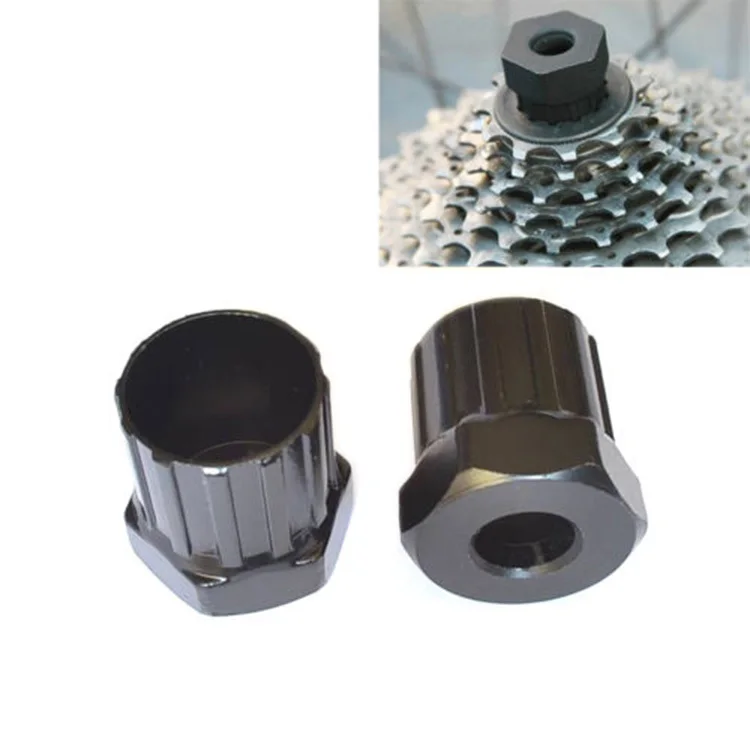 1Pc Bike Flywheel Remover Bicycle Cassette Freewheel Lockring Removal Removing Repair Tool For Cycle Shimano Black |
