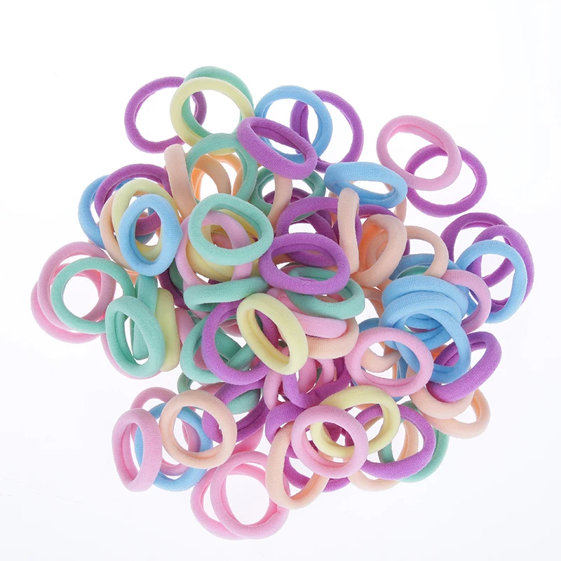 

50pcs Baby Girls Headwear Headbands Children Baby Elastic Hair Bands Princess Girls Hair Rubber Bands Baby Hair Accessory