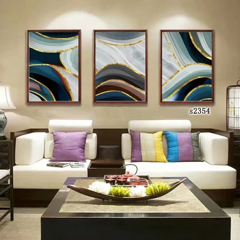 

Irregular Graphics Color mixed Logical Linear Rule Less Tranquil Abstract Home Art Decor Canvas Wall Painting Clear HD