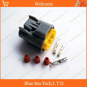 

10 sets 3Pin Ignition coil plug/ignitor plug,FBT waterproof electrical connector for Nissan,Free Shipping