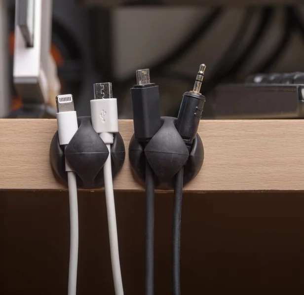 4 шт. зажимы для кабелей органайзер кабелей|wire holder|cable organizercord management |