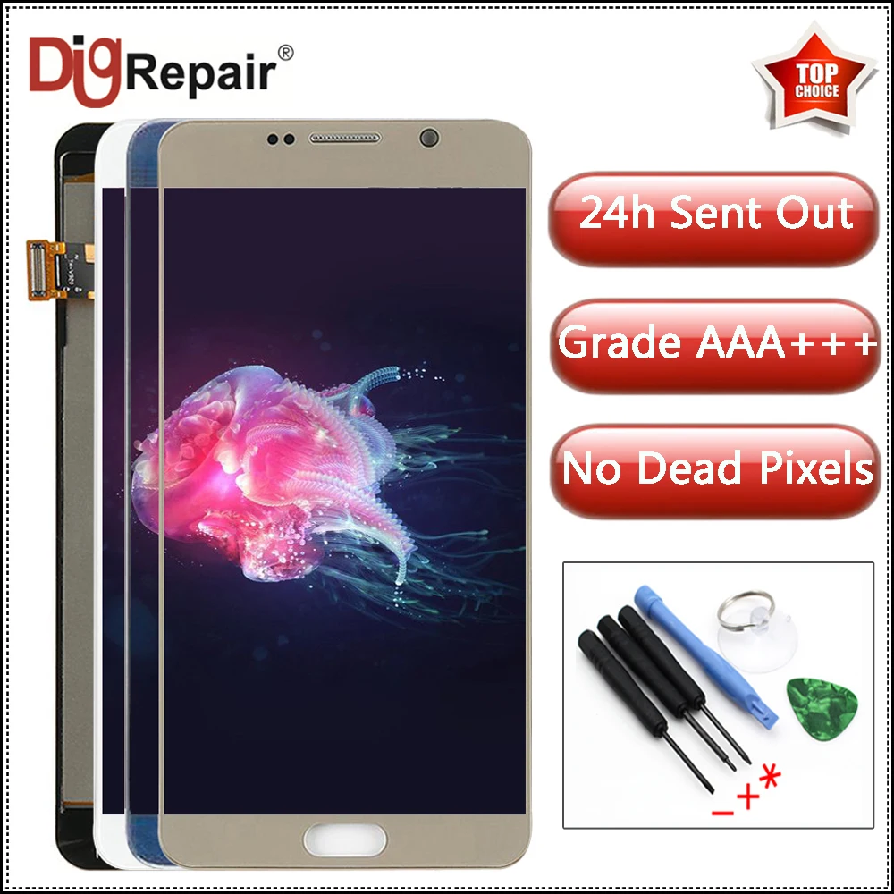 

For SAMSUNG Note 5 LCD N920 N920F N920P N920A N920C LCD Display Touch Screen Digitizer Replacement For Samsung Galaxy Note 5 LCD
