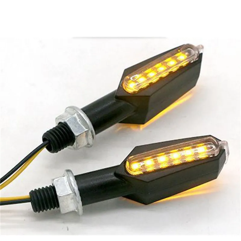 

1 pair Universal Motorcycle parts Motorcycle LED turning signal lamp Motorbike LED Lights Indicators Amber Blinker Light Lamp