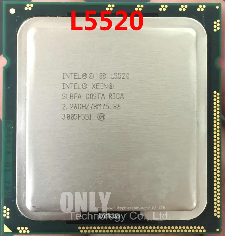 L5520 Процессор процессор/2,26 ГГц/LGA1366/8 МБ L3 Кэш/Quad-Core/сервер Процессор