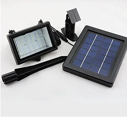 BSOD светодиодный Солнечный Прожектор Светильник ni-mh 2000mAh Водонепроницаемый 3V 2W 30 светильник для ландшафтного сада Точечный светильник s Открытый