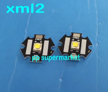

CREE XML2 white U2 1A High Power LED Flashlight LED lamp with 20mm pcb 10pcs