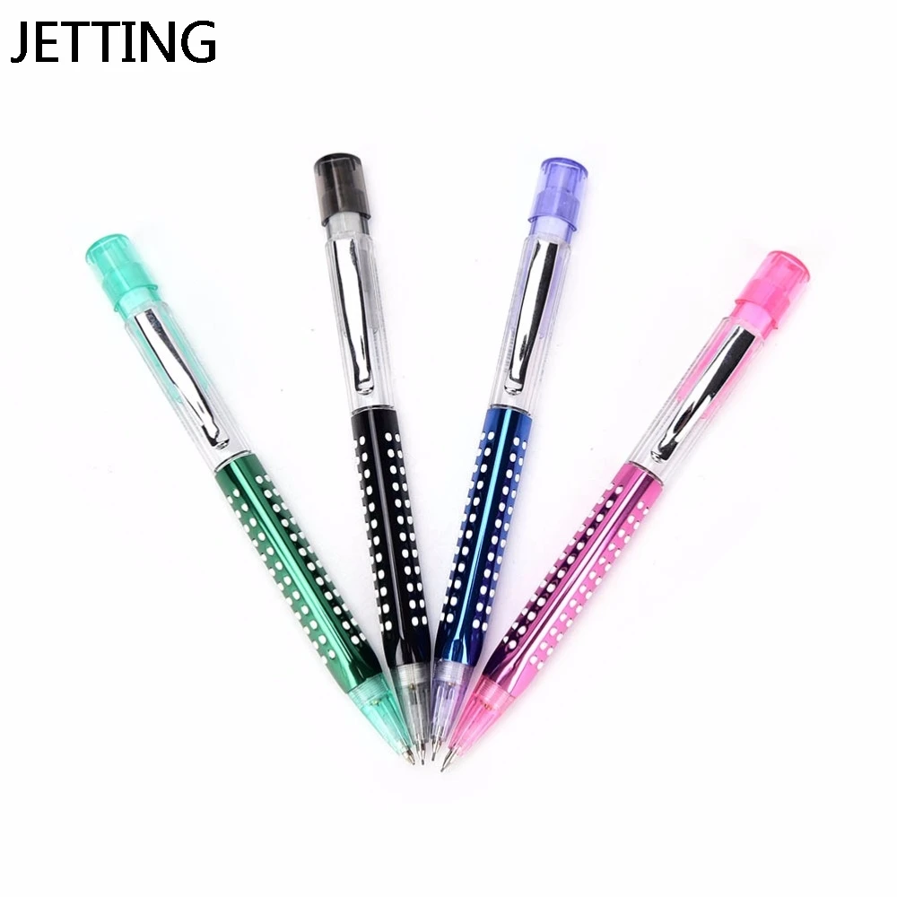 JETTING 1pcs 0.7mm Mechanical Pencils For Office School Supplies Automatic Drafting Drawing Writing Pencil 4Colors