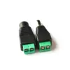 1 Pair Male + Female High Quality 2.1mm x 5.5mm for DC Power Jack Adapter Connector Plug For CCTV Camera ► Photo 2/3