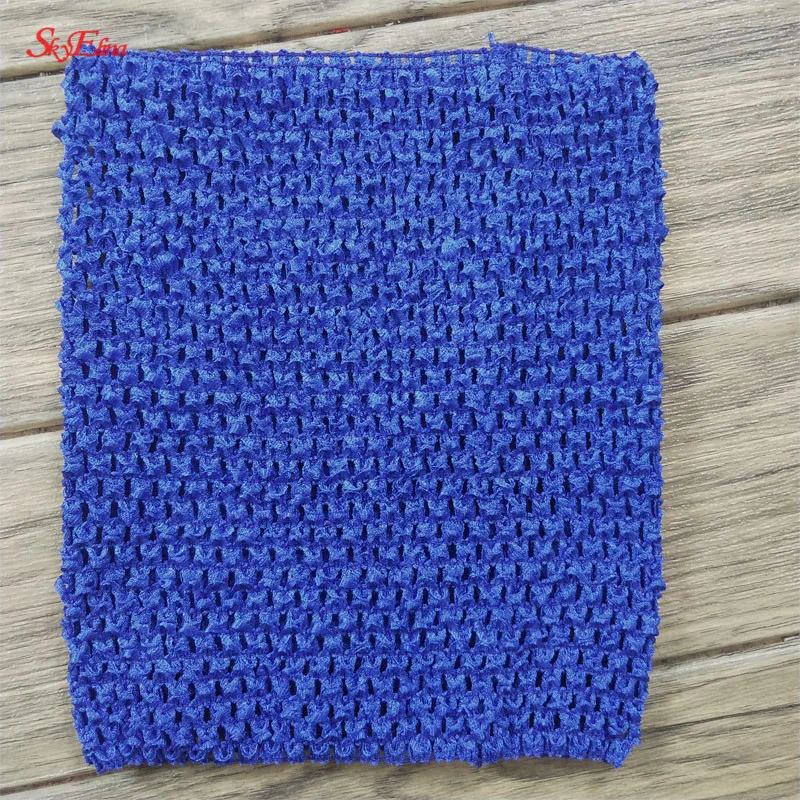 20  23 cm Children Handmade Wrapped Chest Elastic Baby Girl Crochet Tube Tops Wide for Tulle skirt DIY Dress material 5Zsh939 (60)