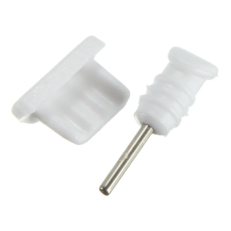 10 комплектов 3,5 мм разъем для наушников+ Micro USB разъем для зарядки крышки пылезащитные заглушки для мобильного телефона samsung iPhone 5 5S 6 6 S