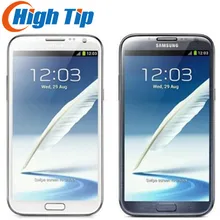 samsung Galaxy Note II 2 N7100 ЕС Версия отремонтированный N7105 8.0MP камера gps Android 4,1 телефон wifi