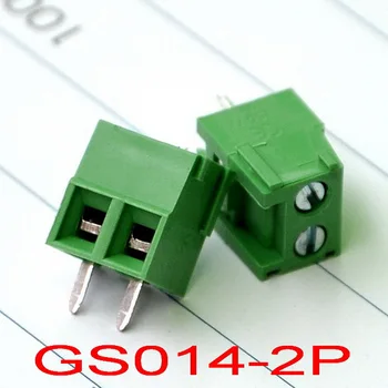 

( 10 pcs/lot ) 2 Poles 3.5mm/0.138" PCB Universal Screw Terminal Block.