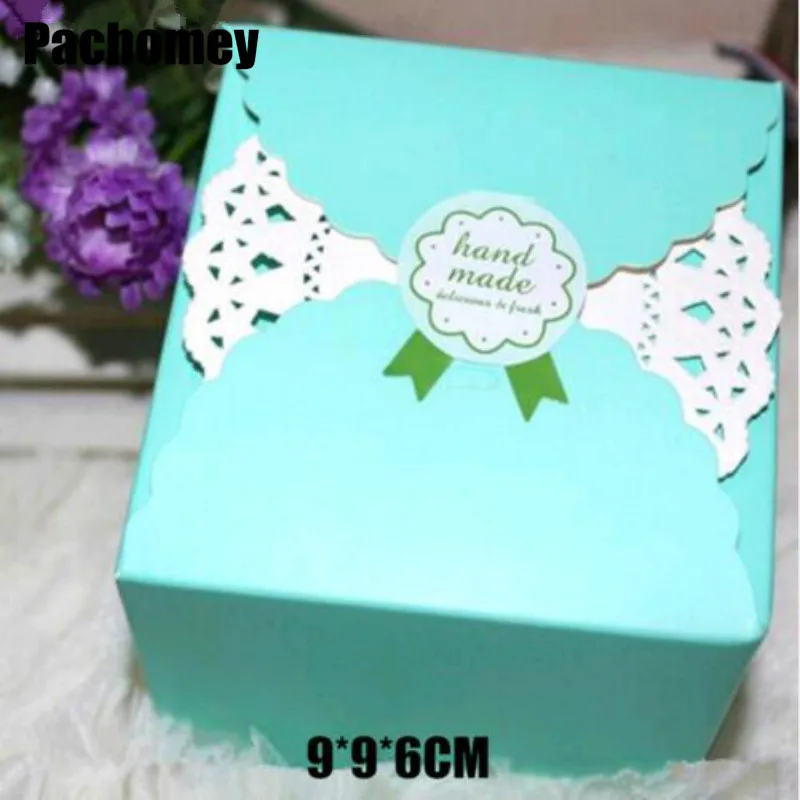 New Cake Boxes And Packaging free Shipping Whloesale 30pcs/lot 9*9*6cm