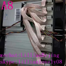 Используется Innosilicon A8 криптомастер 160kh/s криптомастер Майнер A8 160K 350W ASIC горная машина с блоком питания