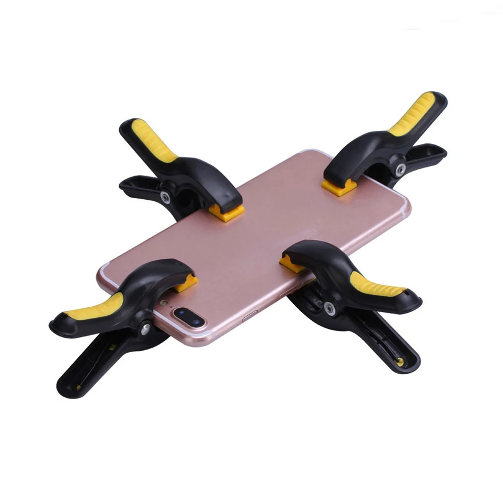 

100Pcs Plastic Clip Fixture LCD Screen Fastening Clamp for iPhone Samsung iPad Tablet Cell Phone Repair Tool Kit