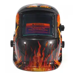 Гладить-цепь FireSkull Электросварочное шлем солнечной энергии Автоматическое затемнение защитная маска TIG MIG шлифовальный сварочные