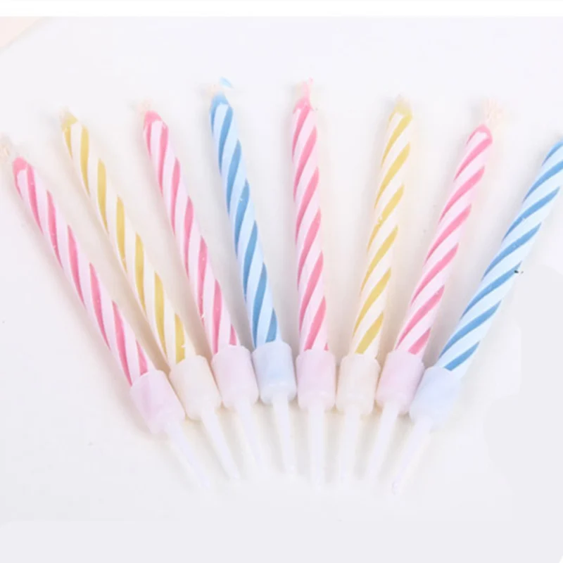 10 Magic Relighting Birthday Candles Swag Cobra