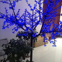 led cherry blossom дерево света+ искусственный открытый Рождество свет+ 1248 шт. светодиодов+ 2 м /6.5ft+ Праздничное освещение