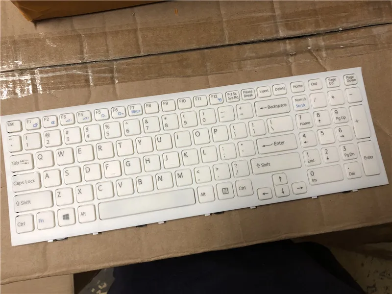 Совершенно новая белая клавиатура США 143971368 AEHK1700081 для Sony VAIO 15 6 дюймов VPCEH |