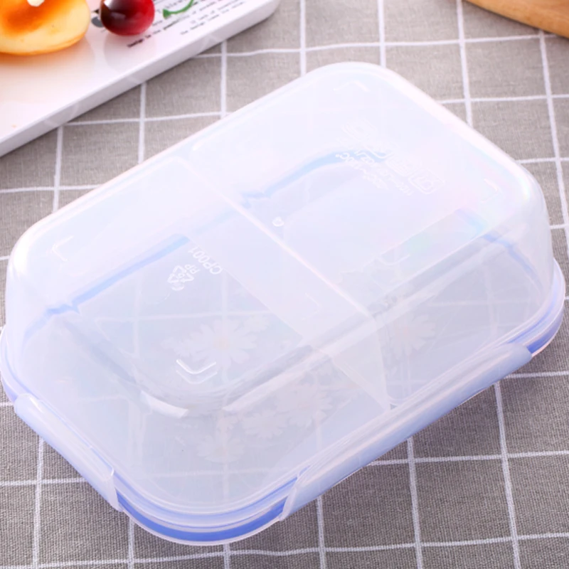 Микроволновая печь Bento Ланч-бокс коробка для хранения фруктов для детей и взрослых Портативный для пикника офисный школьный контейнер для еды с отделениями