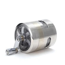 

Smoking Grinder Hand-cranked Tobacco Grinder Herb Grinder Moledor Grinder Metal Spice Grinder Tobacco Smoke Grinder Weed Smoke