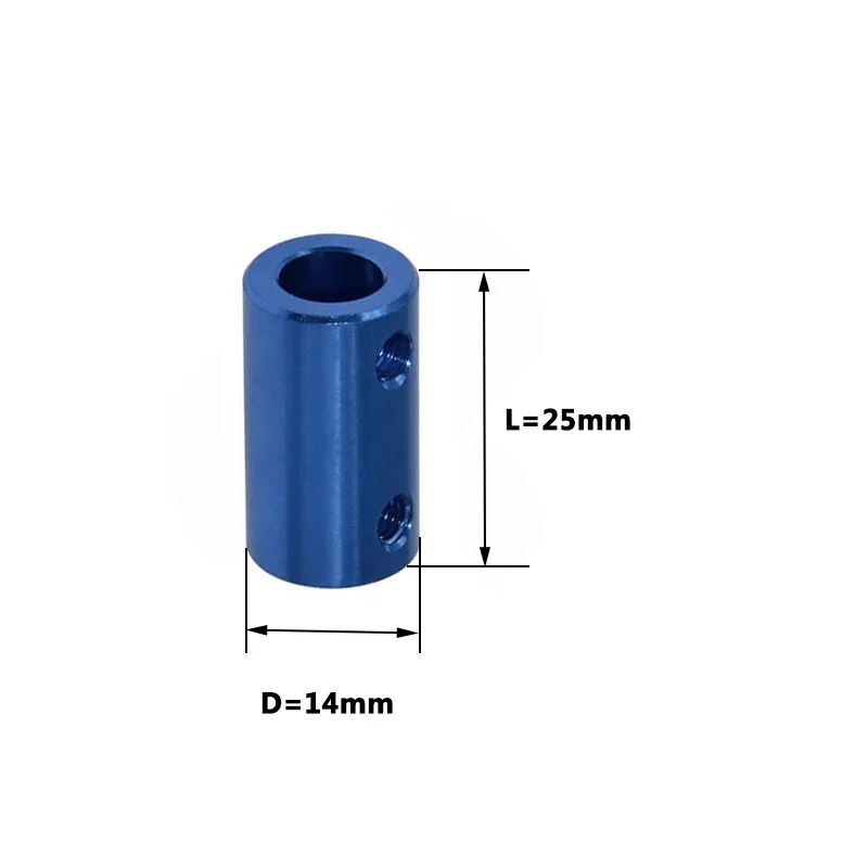 Муфта D14L25 5*8 6*6 6,35 8*8 вал соединитель типа CNC из алюминиевого сплава