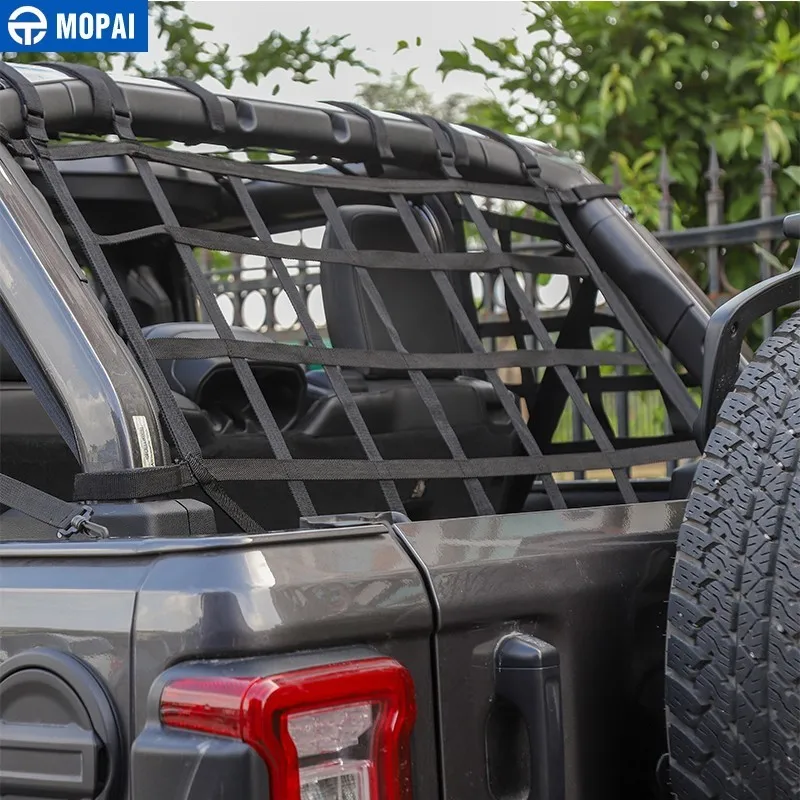 Автомобильный чехол MOPAI для Jeep Wrangler JK JL автомобильный багажник сетка хранения