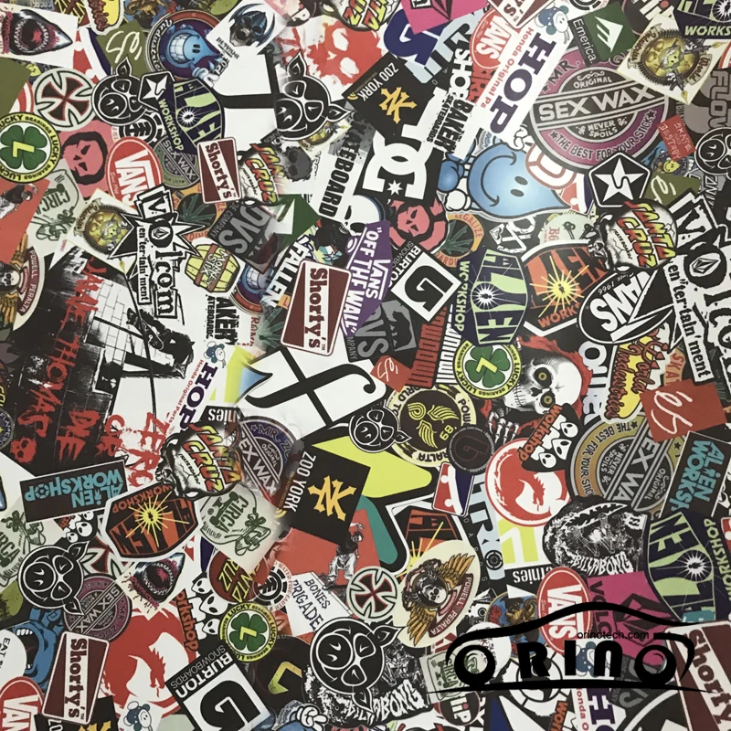 Stickerbomb Film Wrap-2