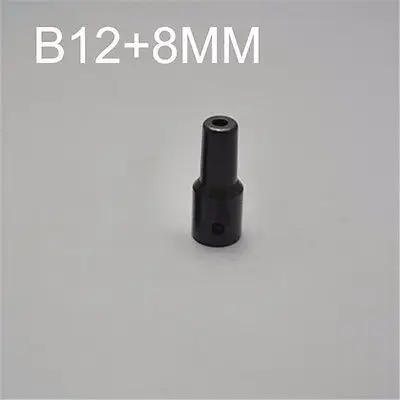 Steel B12 Mini Electric Motor Shaft Clamp Drill Chuck connection sleeve Connecting rods for 8mm motor shaft