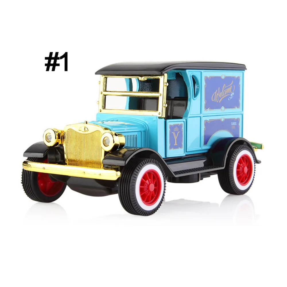 Diecasts и Игрушки транспортные средства-контроль мини модель Classic Mini мальчик подарок Пластик + сплав 1 шт. игрушечных автомобилей легкая музыка