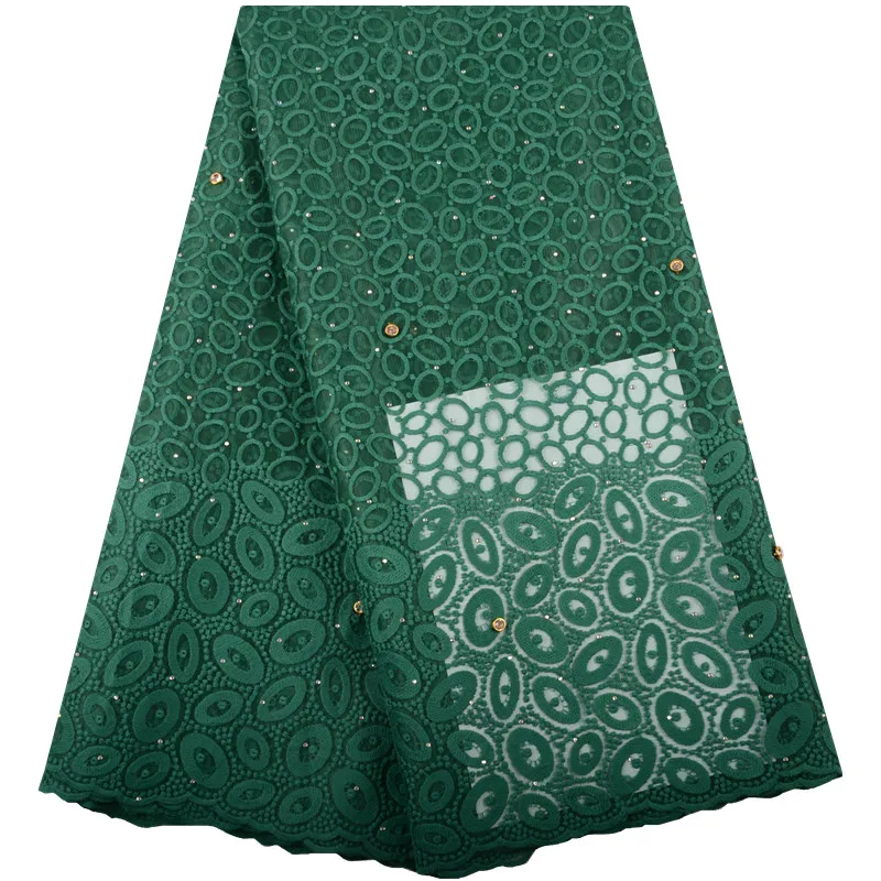 

Wholesale French Guipure Cord Lace Fabric High Quality Green Color African Lace Fabrics 2019 Latest Nigerian Lace Fabrics 1424
