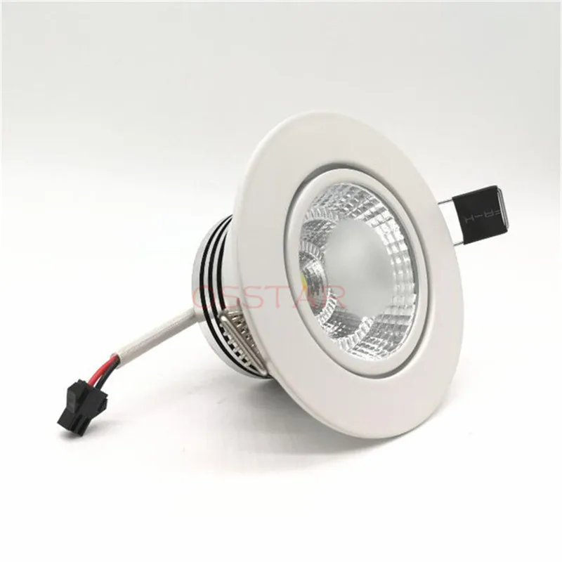 Регулируемый потолочный светильник COB 10 Вт Светодиодный светильник утомлённые светодиодный свет 2 года гарантии