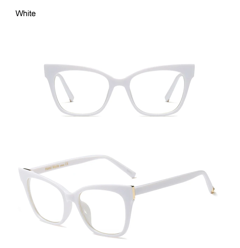 Ralferty женские очки оправа Очки для глаз кошки прозрачные очки от близорукости, по рецепту оптические оправы 0 градусов oculos de grau F97564