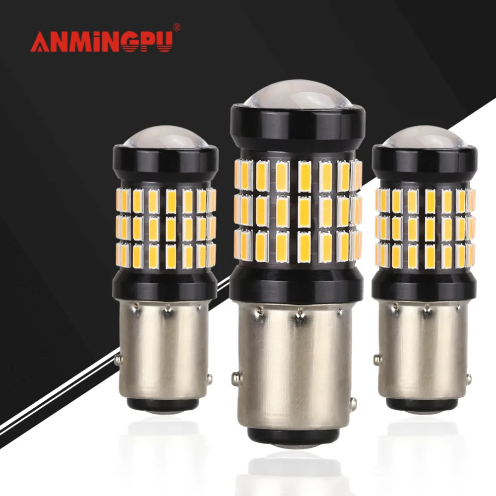 ANMINGPU 2x P21/5w Led Bulb Car Signal Lamp 1157 LED Canbus 60SMD 4014 BAY15D Led Stop Brake Tail Light Auto Bulb 6000K White ANMINGPU 2x P21/5w Led Bulb Car Signal Lamp 1157 LED Canbus 60SMD 4014 BAY15D Led Stop Brake Tail Light Auto Bulb 6000K White