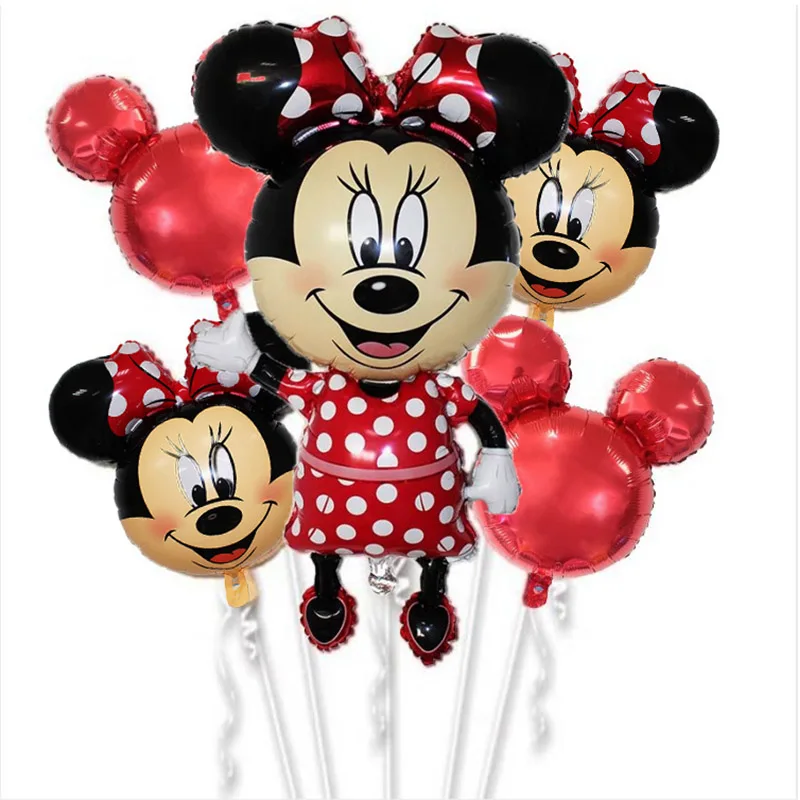 5 piezas mickey minnie mouse de aire globos de papel de aluminio Feliz cumpleaños globos bebé ducha muchacho 1st chica decoración de la fiesta de cumpleaños globos 5 piezas mickey minnie mouse de aire globos de papel de aluminio Feliz cumpleaños globos bebé ducha muchacho 1st chica decoración de la fiesta de cumpleaños globos