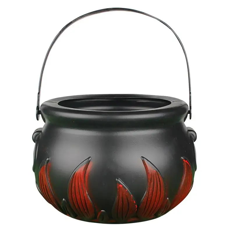 

Candy Bucket Novelty Witch Handheld Candy Kettle Halloween Table Decor Halloween Party Favor