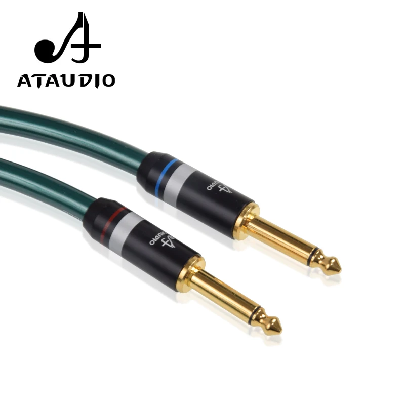 Аудиокабель ATAUDIO HIFI с двумя разъемами 6 35 мм на 2 RCA аудиокабель 5 для DJ микшера
