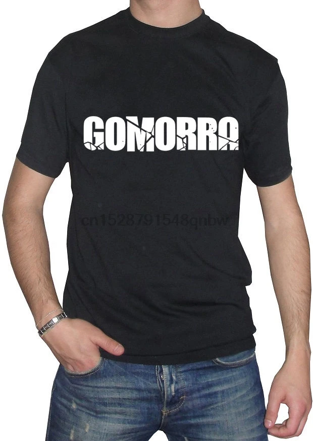 Fm10 футболка uomo GOMORRA serie TV Genny CINEMA'TV Harajuku топы Футболка модная классическая