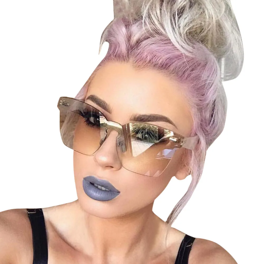

Women Unisex Fashion sunglasses Women oversized luxury Chic Shades Acetate Frame UV Glasses Sunglasses oculos de sol feminino