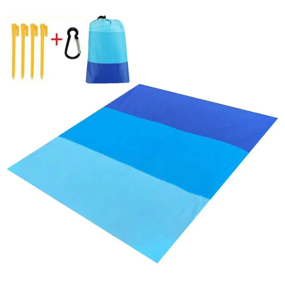 Waterproof Quick Drying Outdoor Blanket Sand Beach Mat 210*200CM Portable Picnic Mat