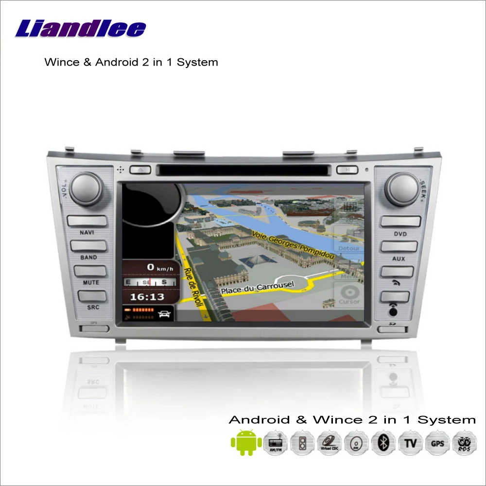 

Liandlee Car Android Multimedia Stereo For Toyota Camry 2009~2011 Radio BT FM CD DVD Player GPS Nav Navi Navigation Audio Video