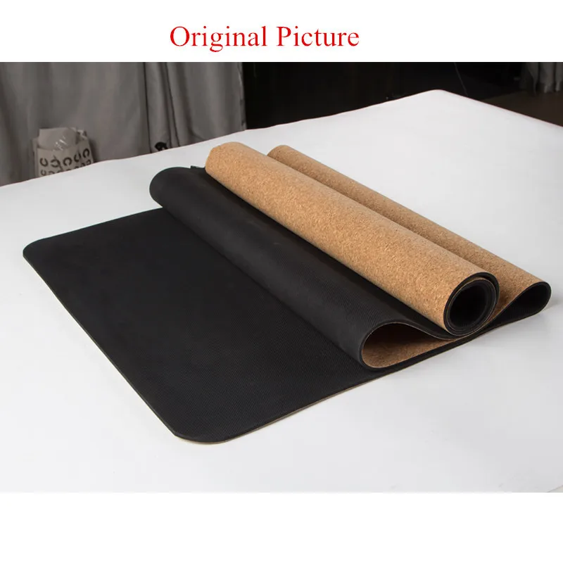 5MM Non-slip Cork Mat Natural Rubber Yoga Mats Pilates Cork Gym Fitness Pad Workout Pad Yoga Exercise Blanket QUBABOBO(180*66cm) 5MM Non-slip Cork Mat Natural Rubber Yoga Mats Pilates Cork Gym Fitness Pad Workout Pad Yoga Exercise Blanket QUBABOBO(180*66cm)