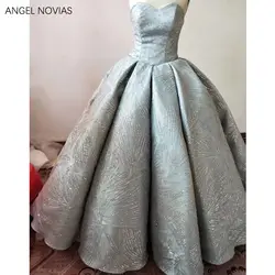 Ангел NOVIAS Abendkleider 2018 Настоящее Длинные бальное платье блеск арабский вечернее платье 2018 Дубай Формальные Свадебная вечеринка платья
