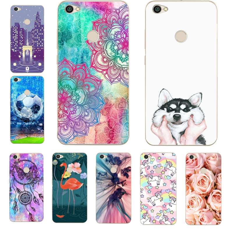 

Soft TPU Phone Case For Xiaomi Redmi Note 5A Pro Prime Bright Colored HD Digital Print Pattern Case Mobile Phone Back Protection