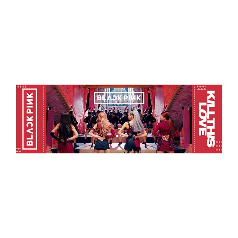 1 шт. Kpop BLACKPINK концертная поддержка ручной баннер ткань повесить плакат для поклонников коллекция подарок