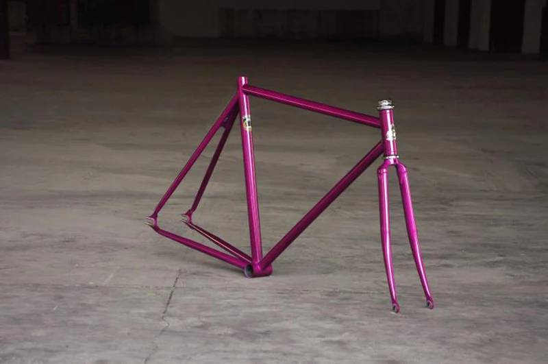 Flash Deal Chrome molybdenum steel frame 700C 50cm 52cm 54cm frame fixie bicyle road bike frame fixed Gear Bike frame 27 Flash Deal Chrome molybdenum steel frame 700C 50cm 52cm 54cm frame fixie bicyle road bike frame fixed Gear Bike frame 27