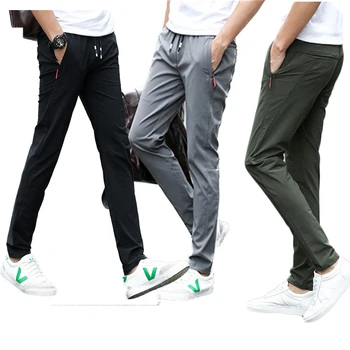 

2020 Newest Mens Sweatpants Autumn Winter Man Fitness Bodybuilding Joggers Workout Trousers Men Casual Cotton Pencil Pants