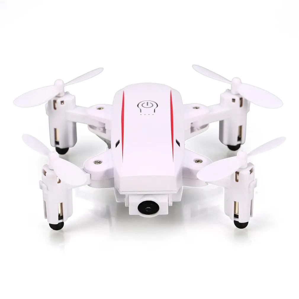 Складной мини RC Дрон с 480 P/720 P Камера 2,4 г р/у Дрон Профессиональный RC FPV Wi-Fi Micro Квадрокоптер с режимом headless удержания высоты