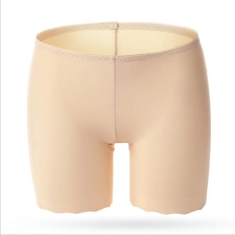 Шорты Femme, женские безопасные короткие штаны, эластичные, против натирания, мягкие, ледяной шелк, нижнее белье, формирователь, средняя талия, безопасные шорты под юбкой - Цвет: Picture Color