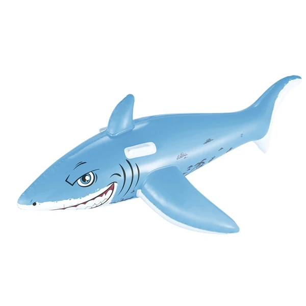 72 ''надувные всадника акулы с ручками ездить на бассейна для детей водные игрушки Плавание матрас веселые Пляжные игры буй